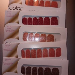 5 sets of Glitter Color Street